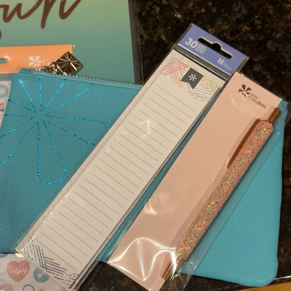 Erin Condren planner covers, pencil pouch, accessories, and more! NEW